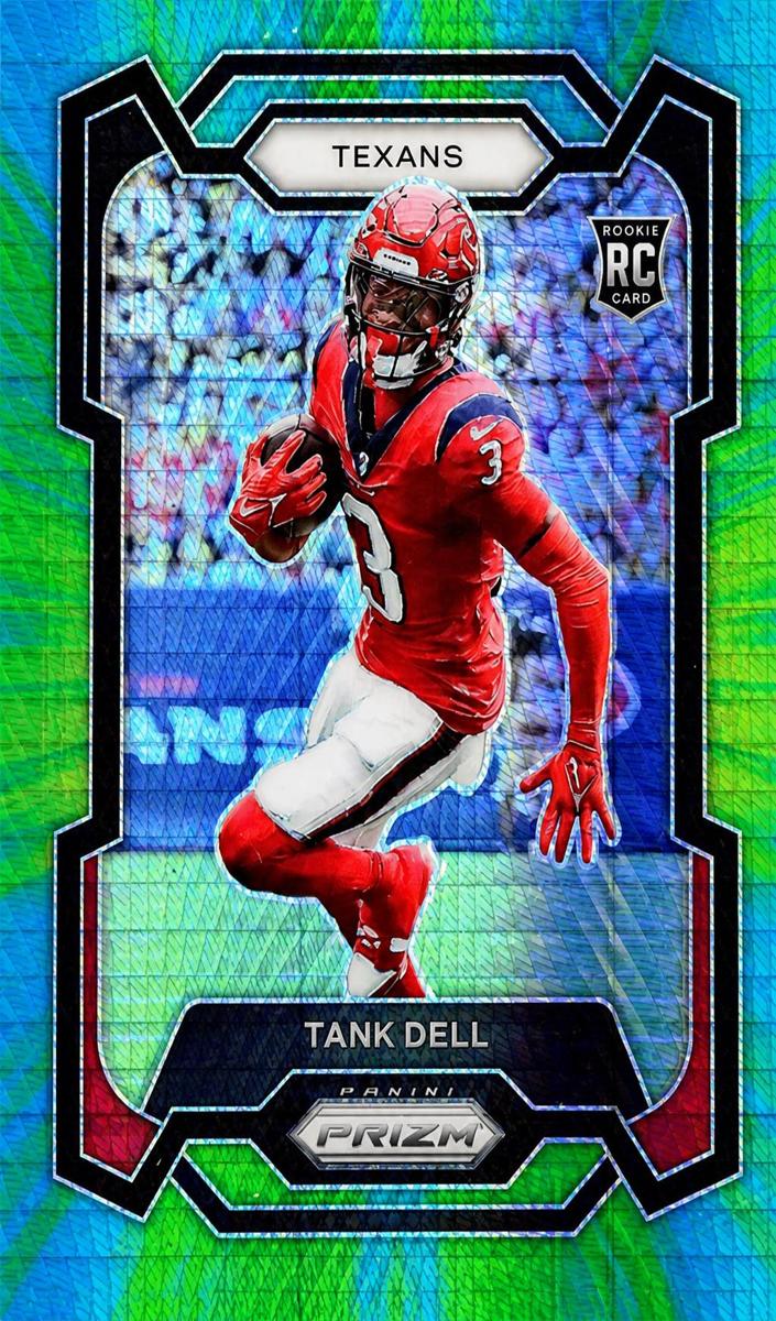 2023 Panini Prizm Football Hyper Tank Dell #341 PSA 10