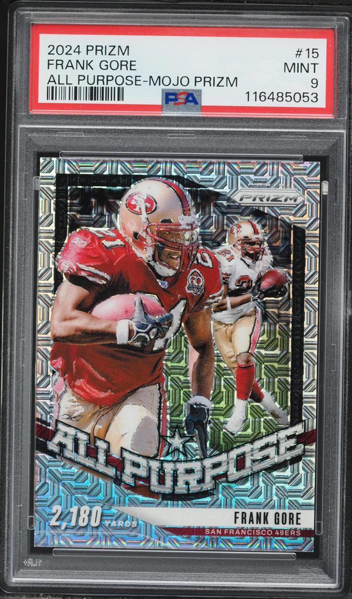 2024 Panini Prizm Football Mojo Frank Gore #15