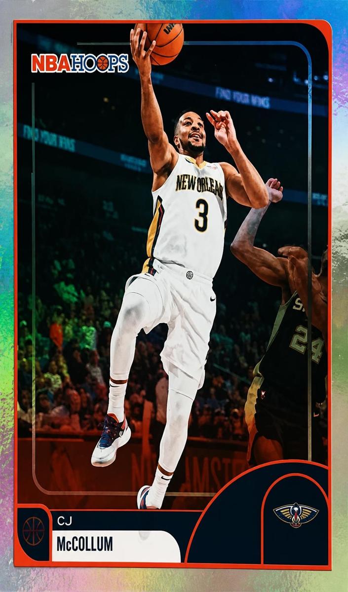 2025 Topps NBA Hoops Basketball CJ McCollum #200