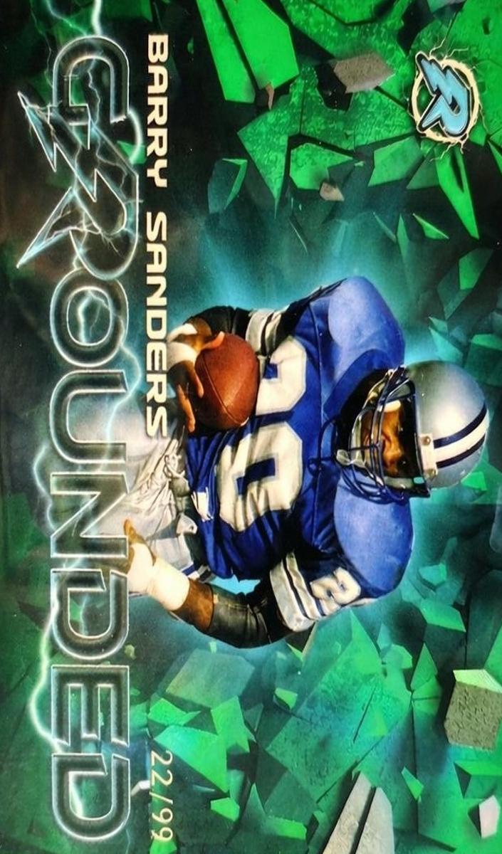 2023 Topps Composite Football Green Refractor Barry Sanders #RG-6