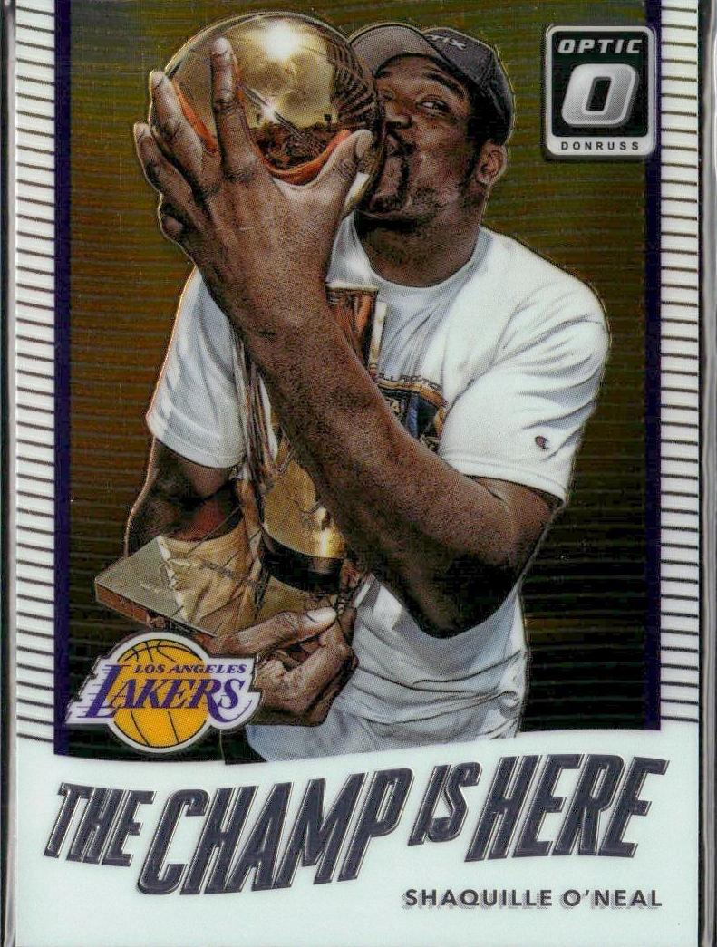 2017 Donruss Optic Basketball Shaquille O'Neal #7 CGC 9