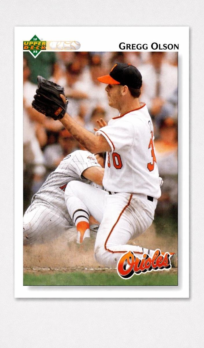 1992 Upper Deck Baseball Gregg Olson #227