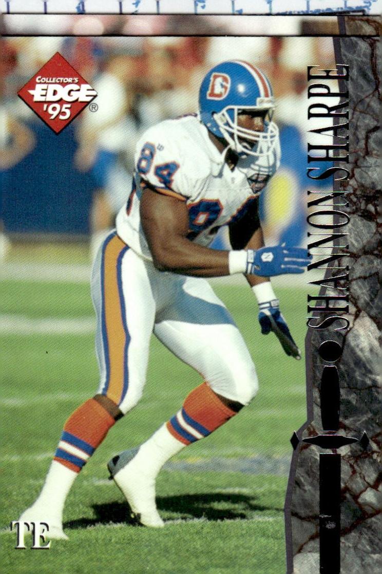1995 Collector's Edge Excalibur Football Shannon Sharpe #96