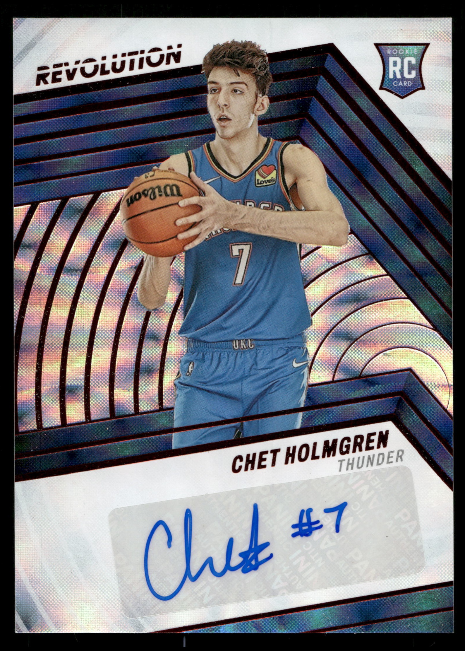 2022 Panini Revolution Basketball Asia Chet Holmgren #RA-CHG