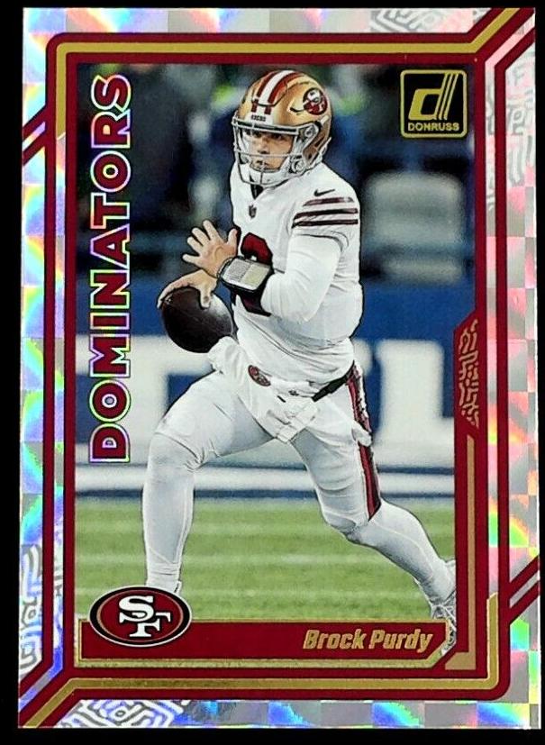 2023 Panini Donruss Football Brock Purdy #D-3
