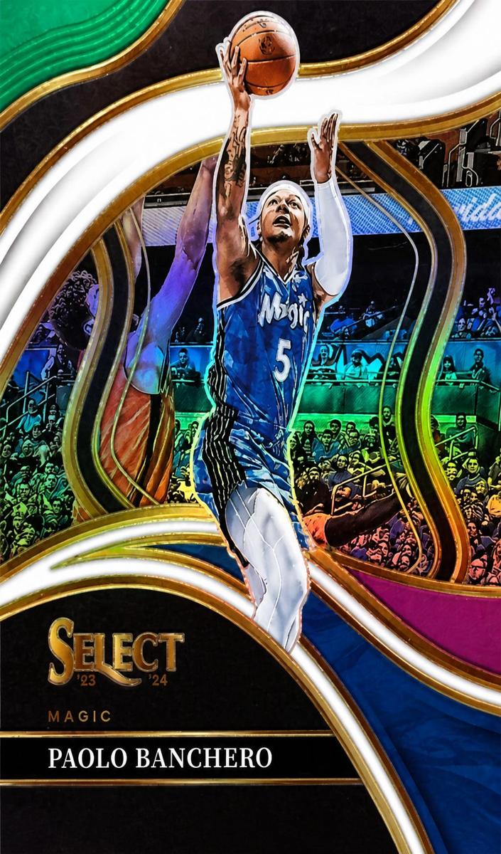 2023 Panini Select Basketball Green White Purple Paolo Banchero #231