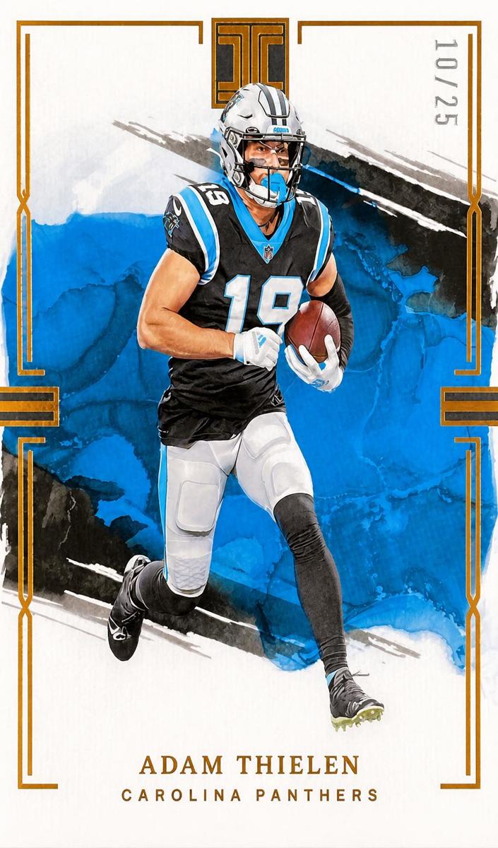 2023 Panini Impeccable Football Bronze Adam Thielen #13