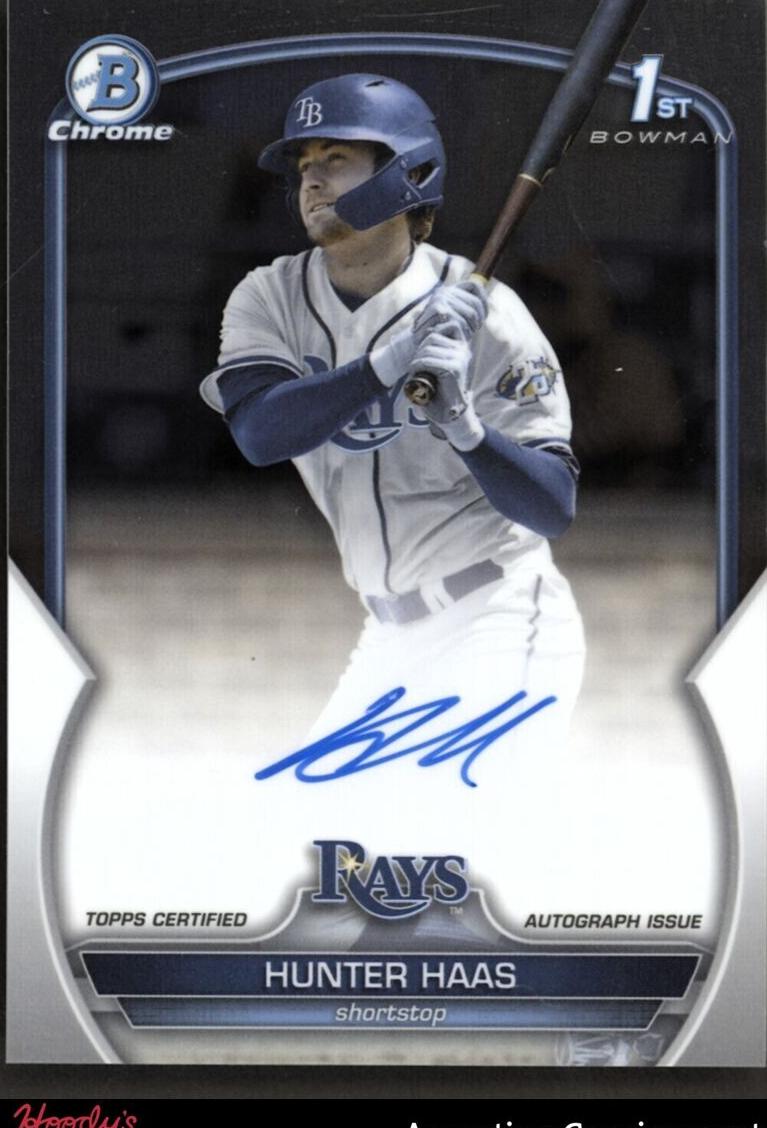 2023 Bowman Draft Chrome Baseball Hunter Haas #CDA-HHA