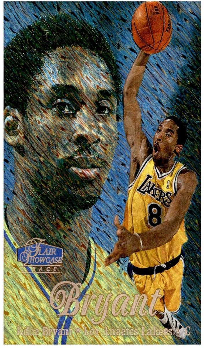 1997 Flair Showcase Basketball Row 1 Kobe Bryant #18