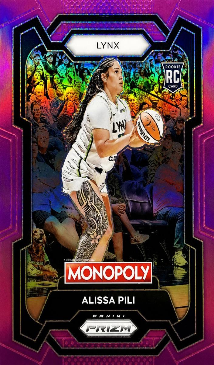 2024 Panini Prizm Monopoly WNBA Basketball Pink Alissa Pili #72