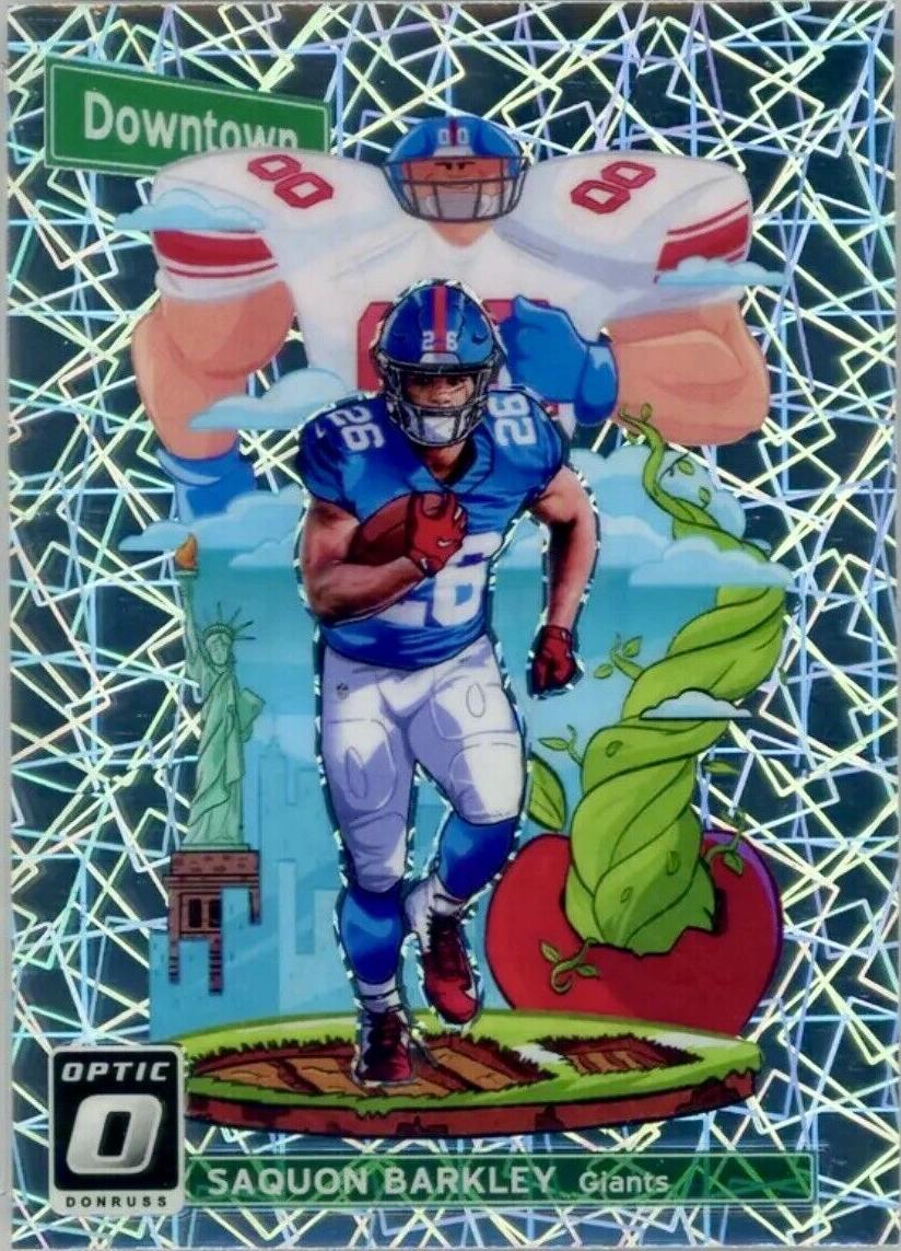 2018 Donruss Optic Football Saquon Barkley ##DT-15