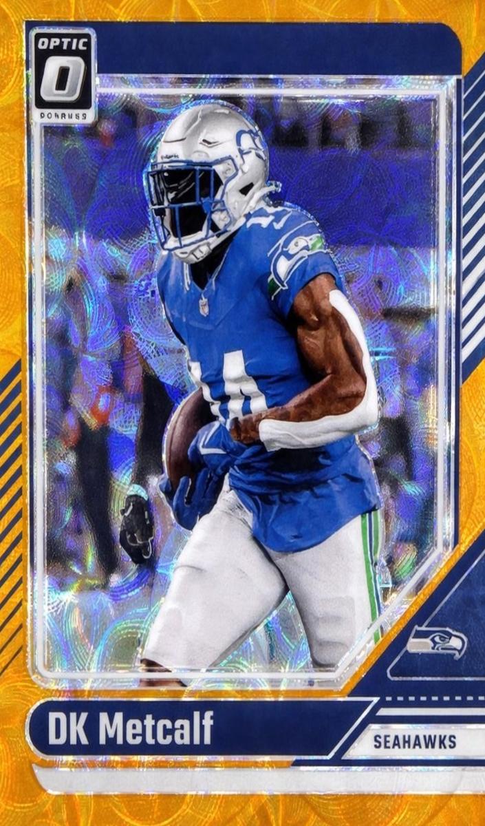 2024 Donruss Optic Football Orange Scope DK Metcalf #181