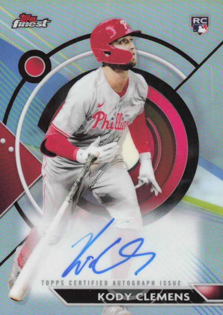 2023 Topps Finest Baseball Kody Clemens #FA-KCL