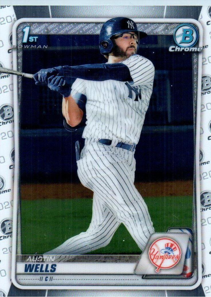 2020 Bowman Chrome Draft Baseball Austin Wells #BD-56 PSA 10