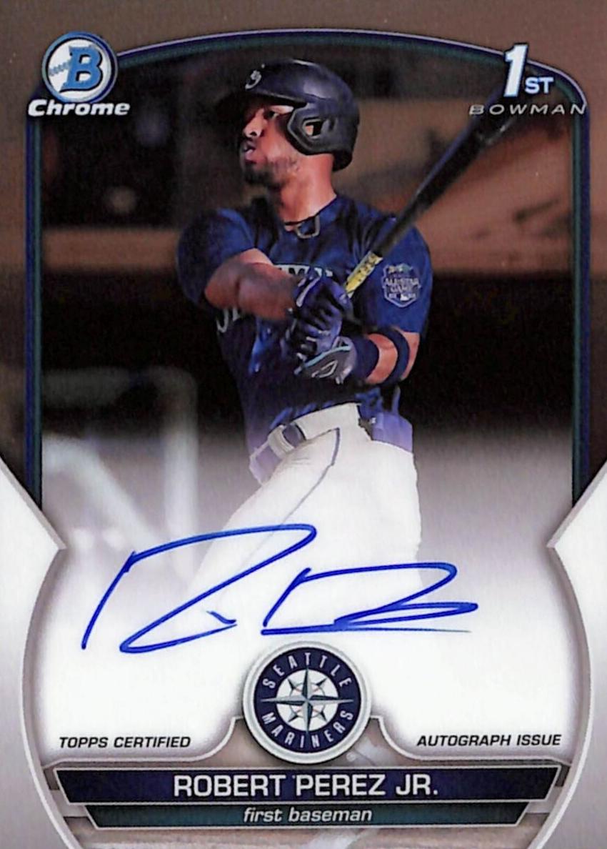 2023 Bowman Chrome Prospects Baseball Robert Perez Jr. #CPA-RP