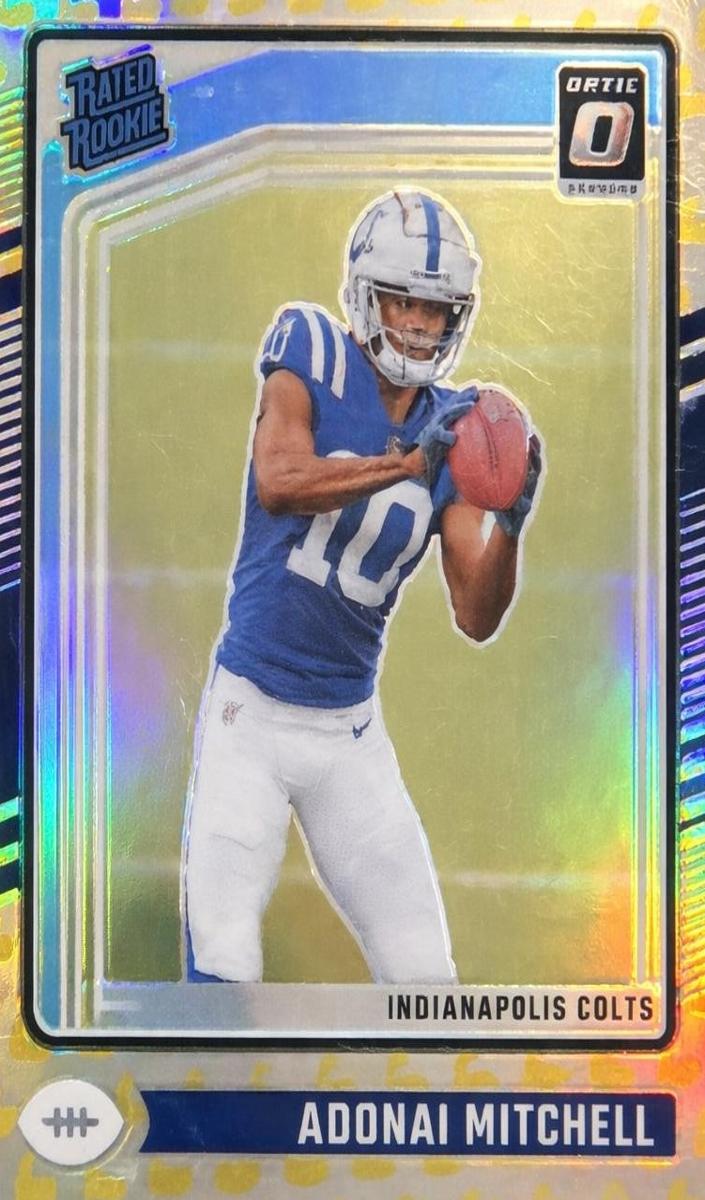 2024 Donruss Optic Football Flex Adonai Mitchell #203