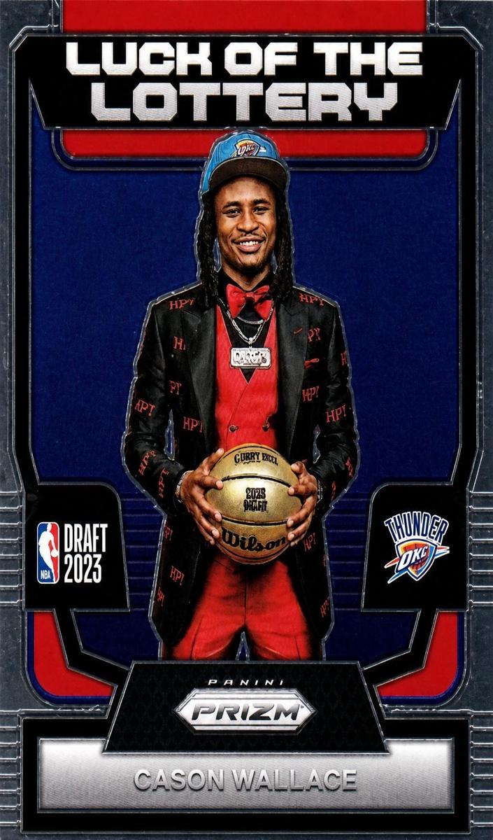2023 Panini Prizm Basketball Cason Wallace #11