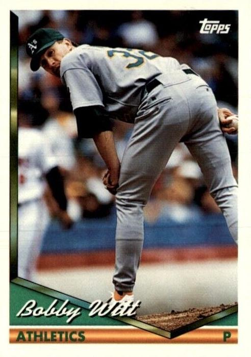 1994 Topps Baseball Spanish Bobby Witt #255