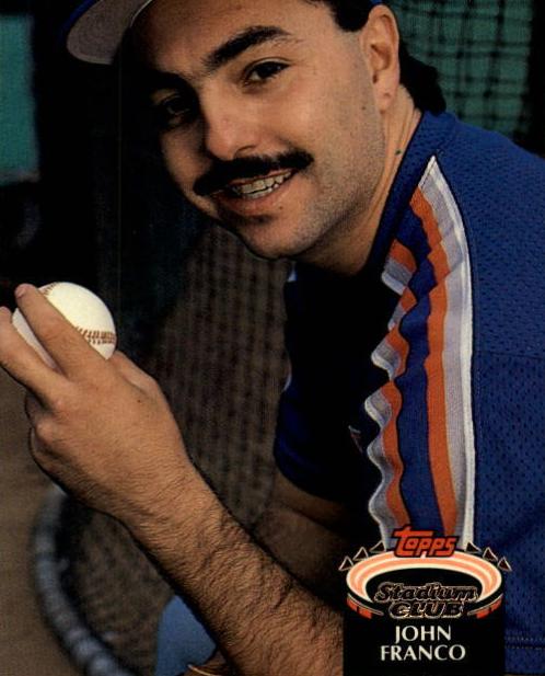 1992 Topps Stadium Club Baseball John Franco #565