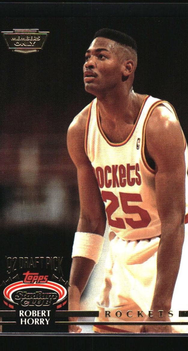 1992 Topps Stadium Club Basketball Members Only Robert Horry #223