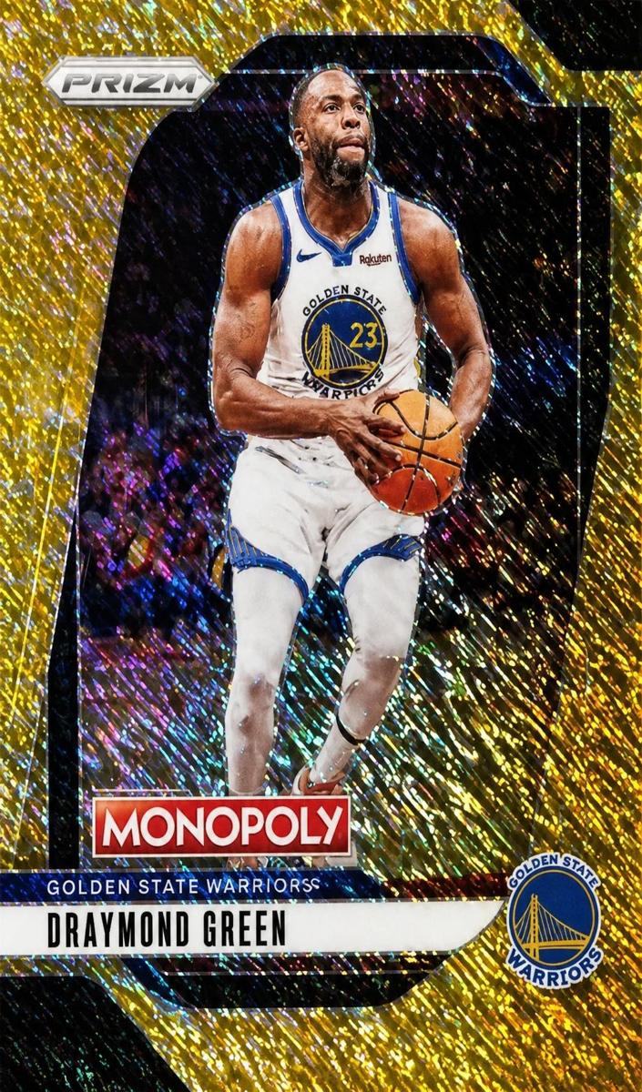 2024 Panini Prizm Monopoly Basketball Gold Millionaire Shimmer Draymond Green #82