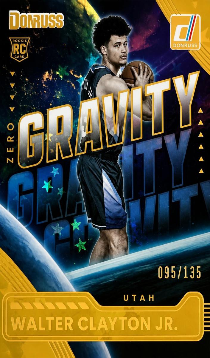 2025 Panini Donruss Basketball Fireworks Walter Clayton Jr. #9