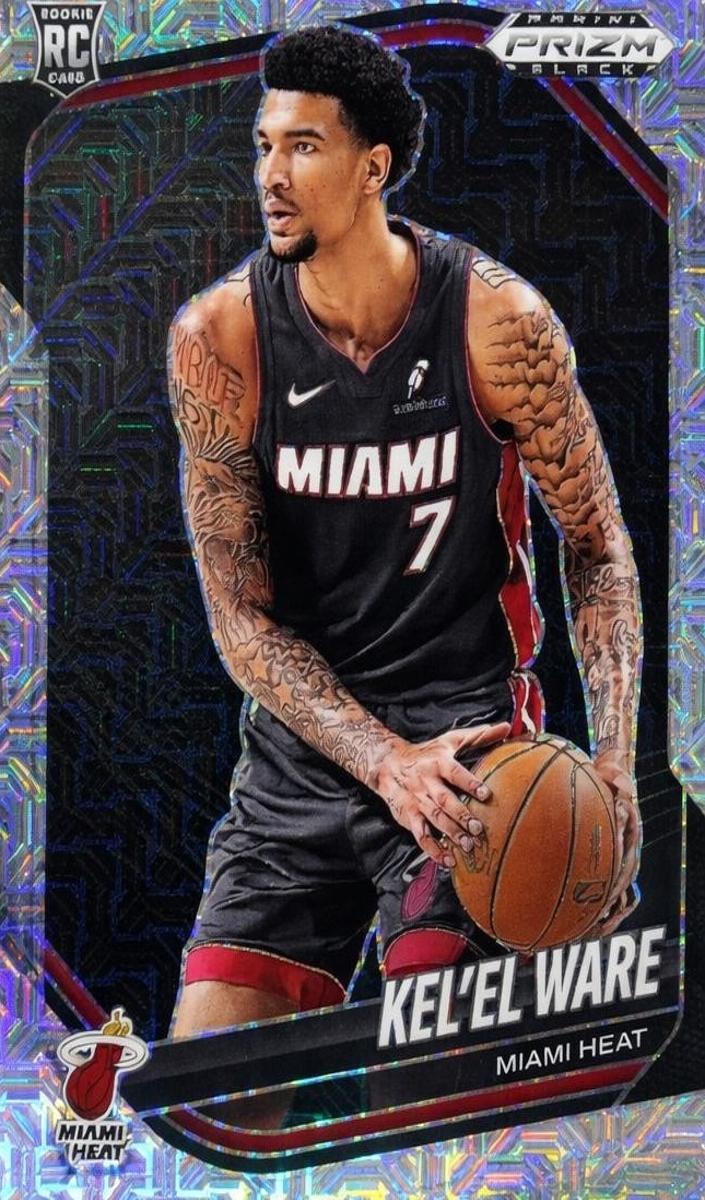 2024 Panini Prizm Black Basketball Mojo Kel'el Ware #156