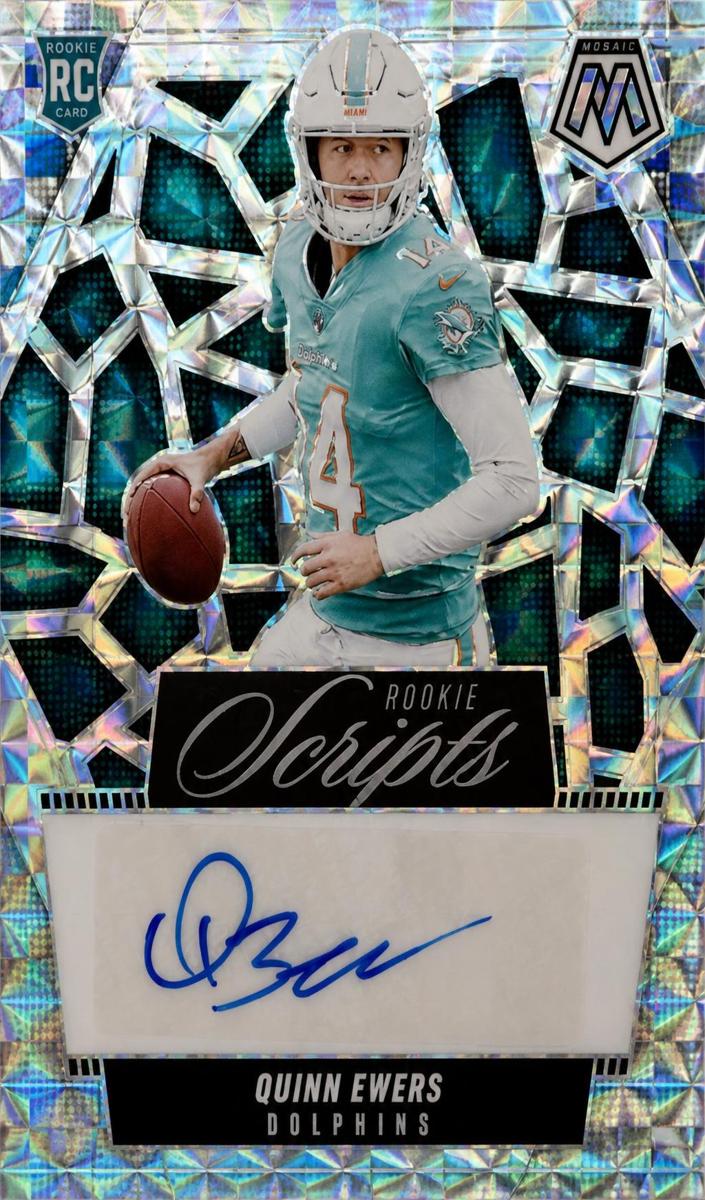 2025 Panini Mosaic Football Quinn Ewers #RS-QES PSA 9