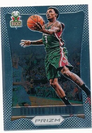 2012 Panini Prizm Basketball Brandon Jennings #79 PSA 9