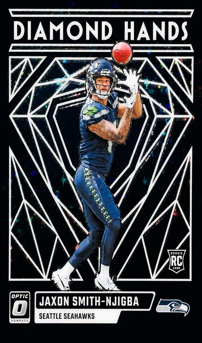 2023 Donruss Optic Football Purple Stars Jaxon Smith-Njigba #DH-JSN