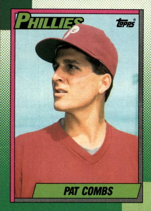 1990 Topps Baseball Pat Combs #384