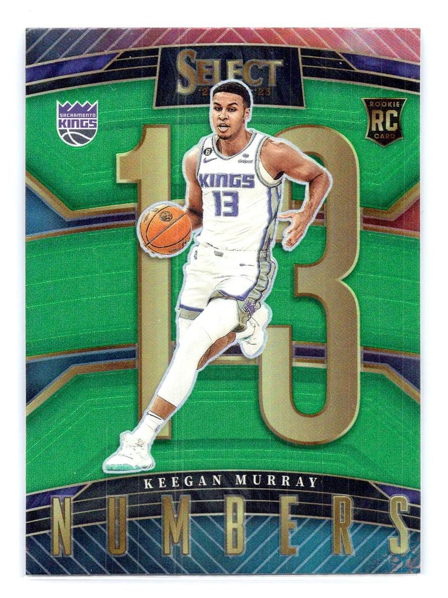 2022 Panini Select Basketball Green Keegan Murray #18