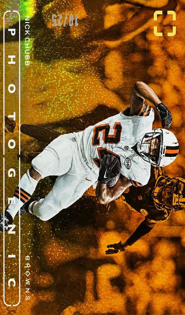 2024 Panini PhotoGenic Football Orange Nick Chubb #11
