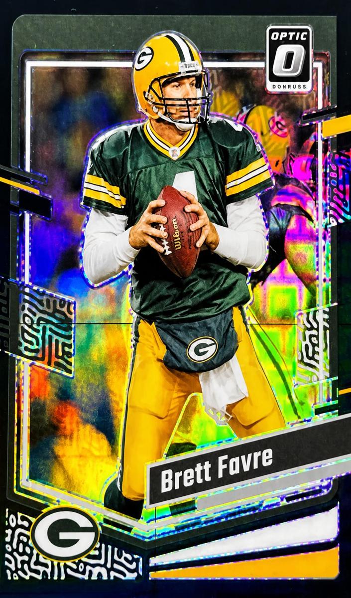 2023 Donruss Optic Football Black Pandora Brett Favre #64 SGC 9.5