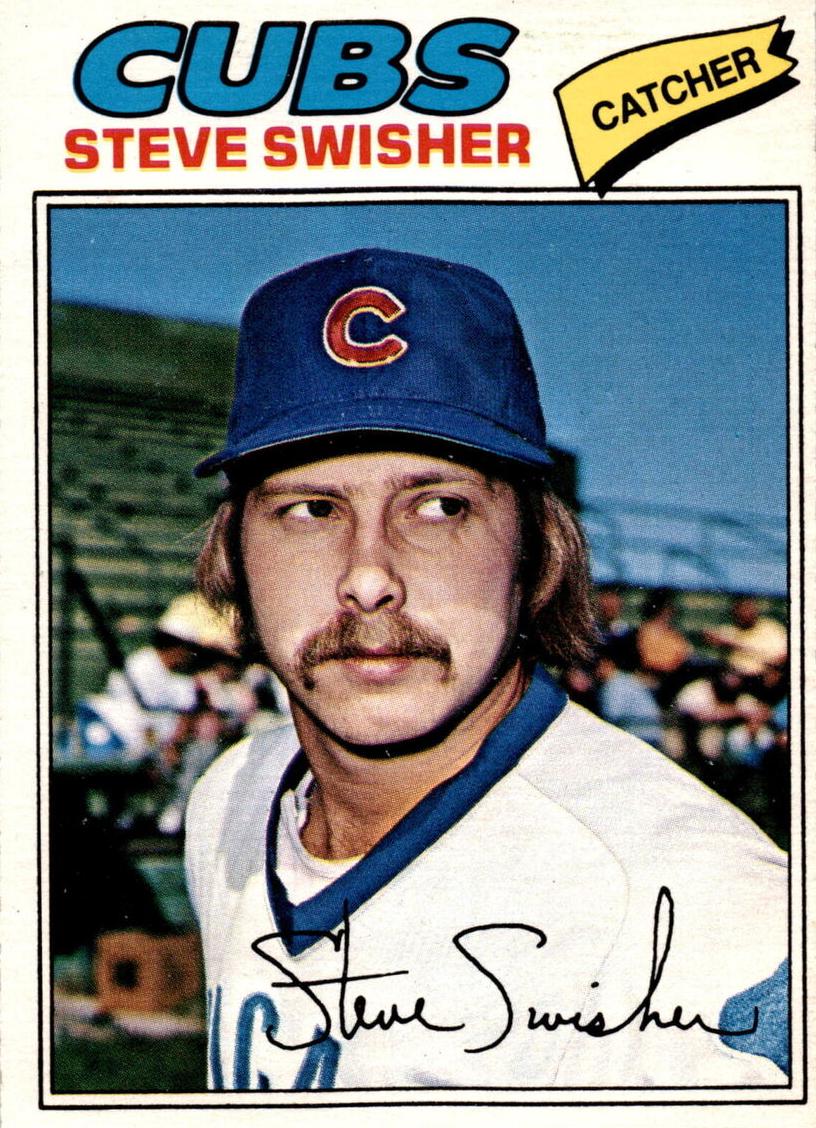 1977 O-Pee-Chee Baseball Steve Swisher #23