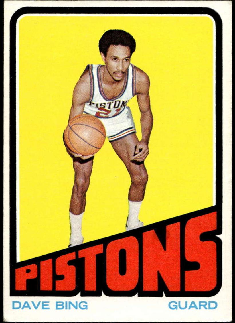 1972 Topps Basketball Dave Bing #35 PSA 8