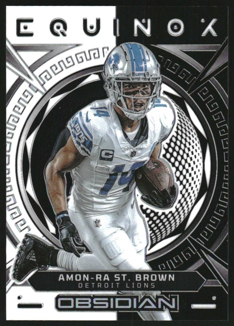 2023 Panini Obsidian Football Amon-Ra St. Brown #9