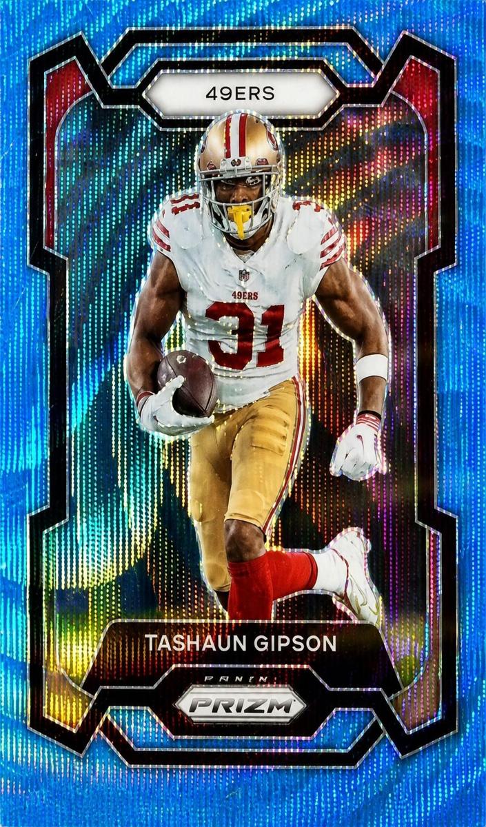 2023 Panini Prizm Football Blue Wave Tashaun Gipson #273