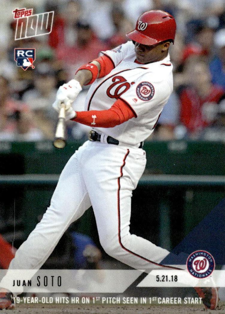 2018 Topps Now Baseball Juan Soto #235 PSA 10