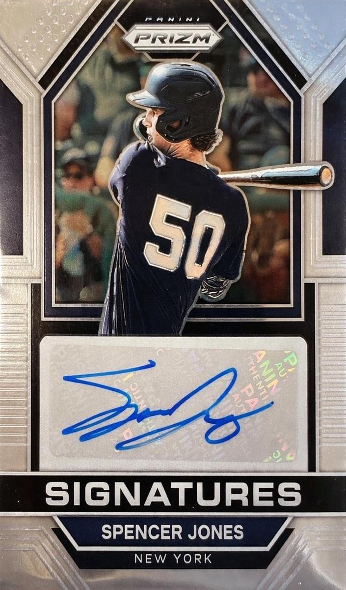 2023 Panini Prizm Baseball Spencer Jones #SIG-SJ