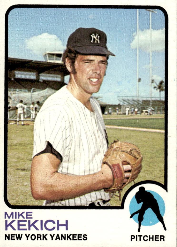 1973 Topps Baseball Mike Kekich #371