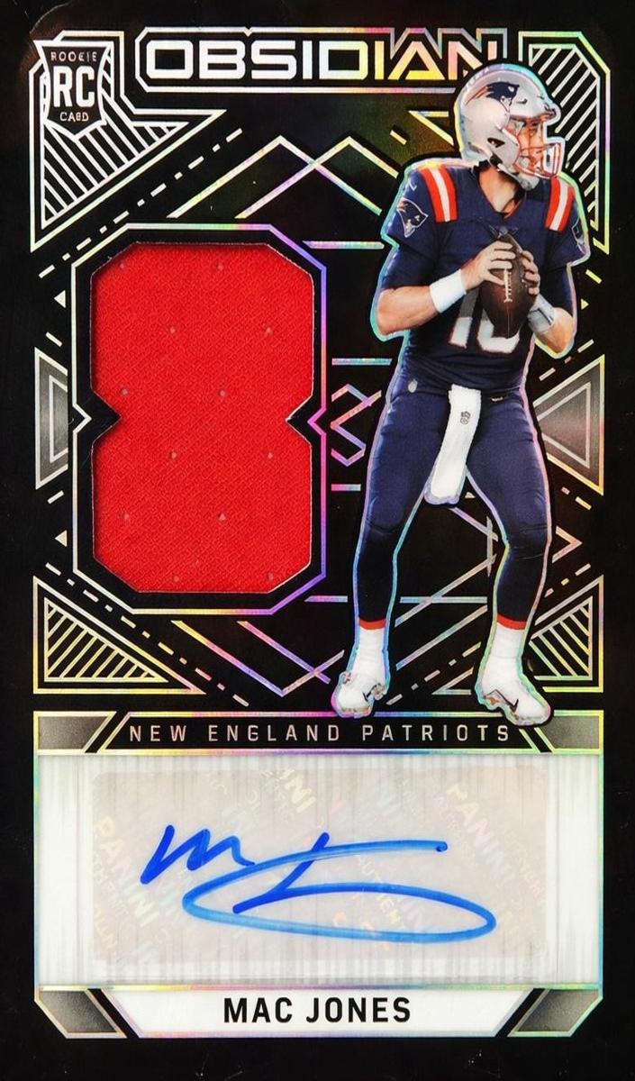 2021 Panini Obsidian Football Mac Jones #205 SGC 10