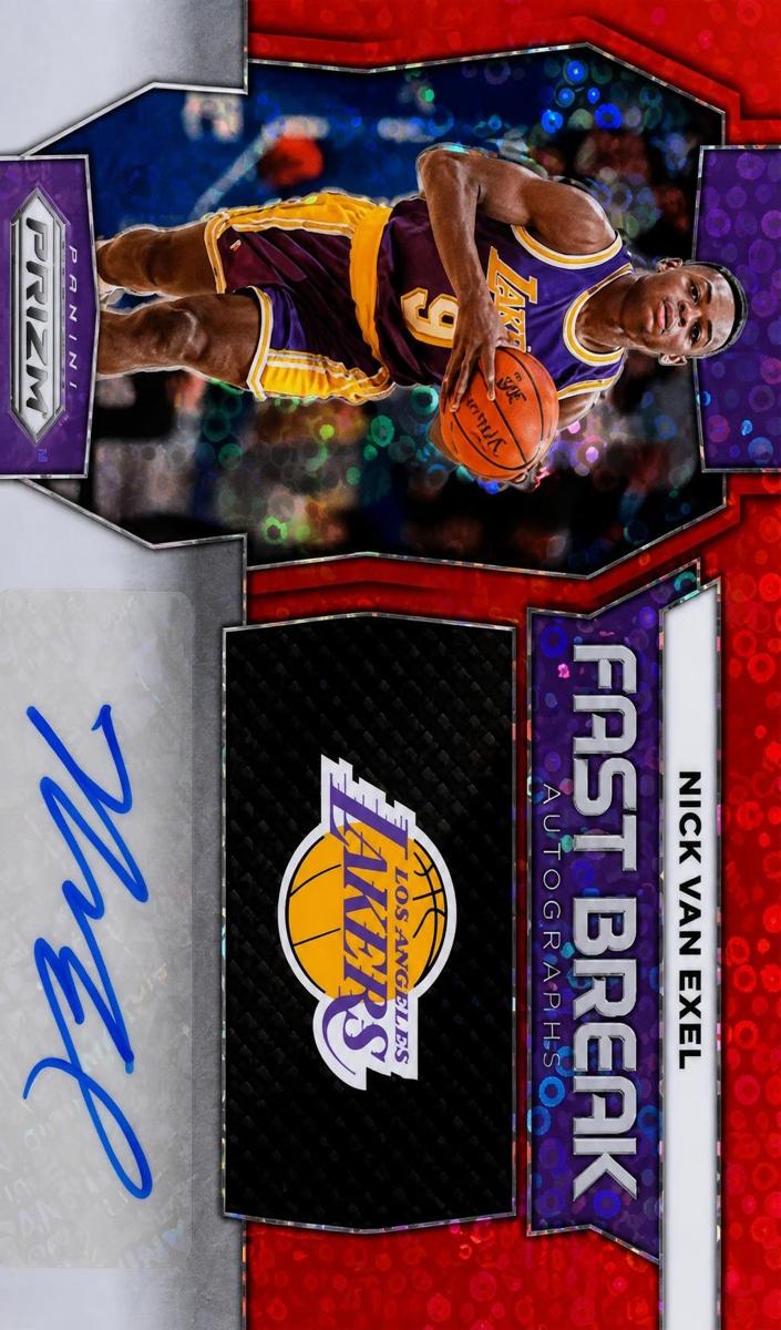 2023 Panini Prizm Basketball Red Nick Van Exel #FB-NVE