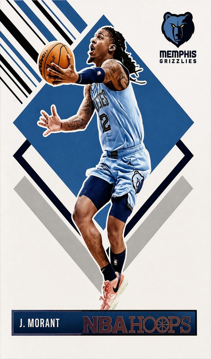 2024 Panini Hoops Basketball Ja Morant #288