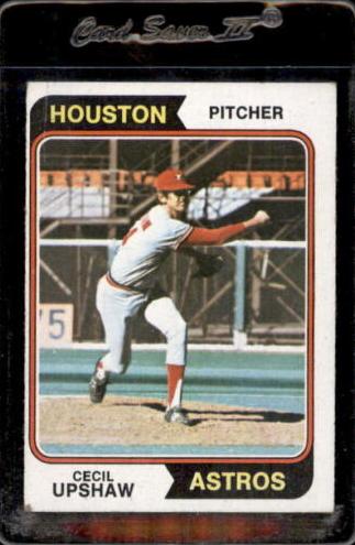 1974 Topps Baseball Cecil Upshaw #579