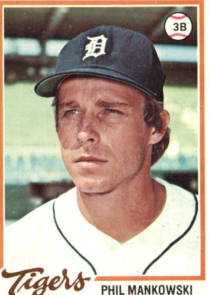 1978 Topps Baseball Phil Mankowski #559