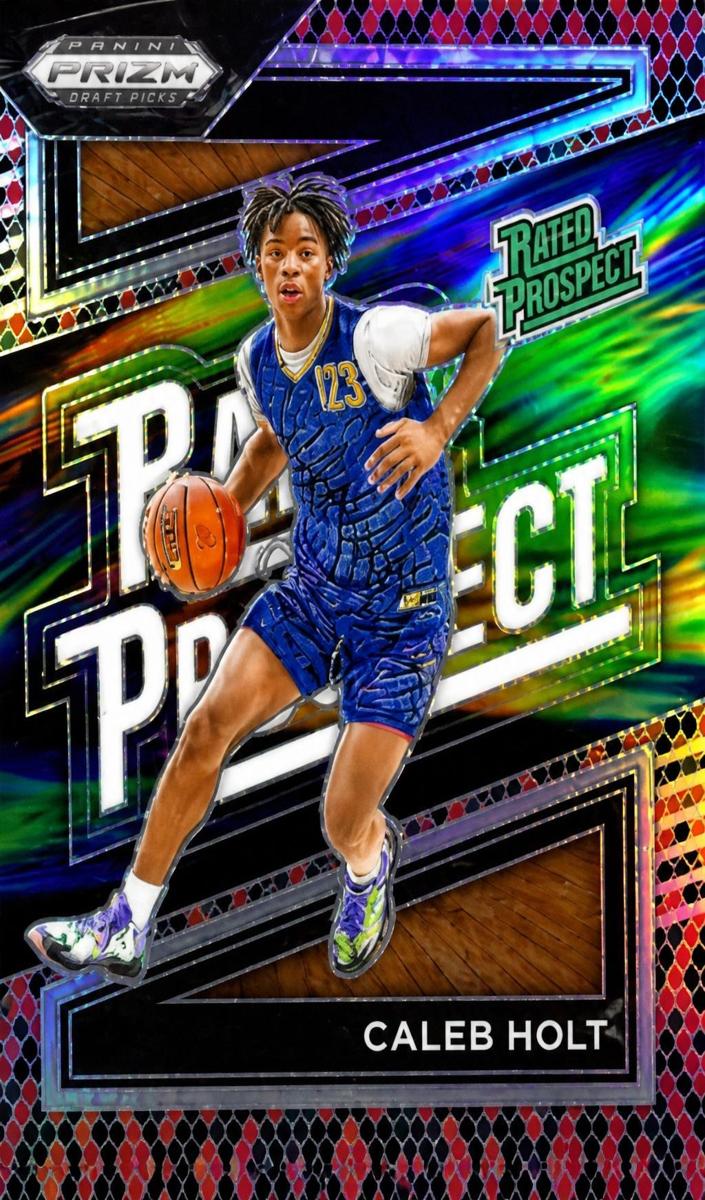 2024 Panini Prizm Draft Picks Basketball Snakeskin Caleb Holt #11