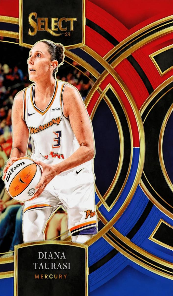 2024 Panini Select WNBA Basketball Red and Blue Diana Taurasi #188