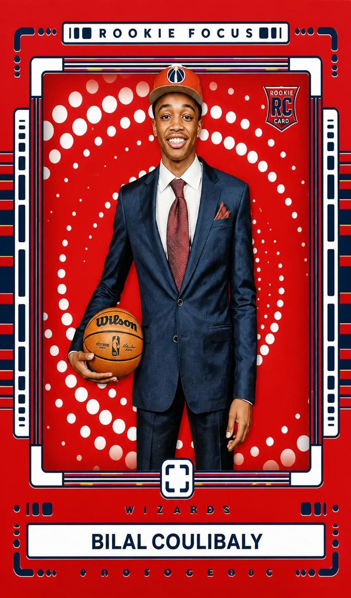 2023 Panini PhotoGenic Basketball Bilal Coulibaly #14 PSA 9
