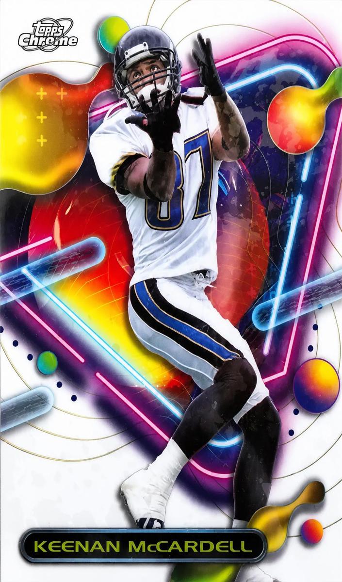 2023 Topps Composite Football White Hole Refractor Keenan McCardell #273